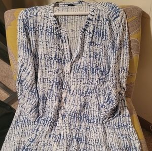 Jones of NY, IX, Blue and white shirt